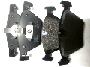 34118847064 Repair kit, brake pads. (Front)